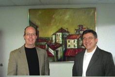 Brad Hawkins and Perry Sawano